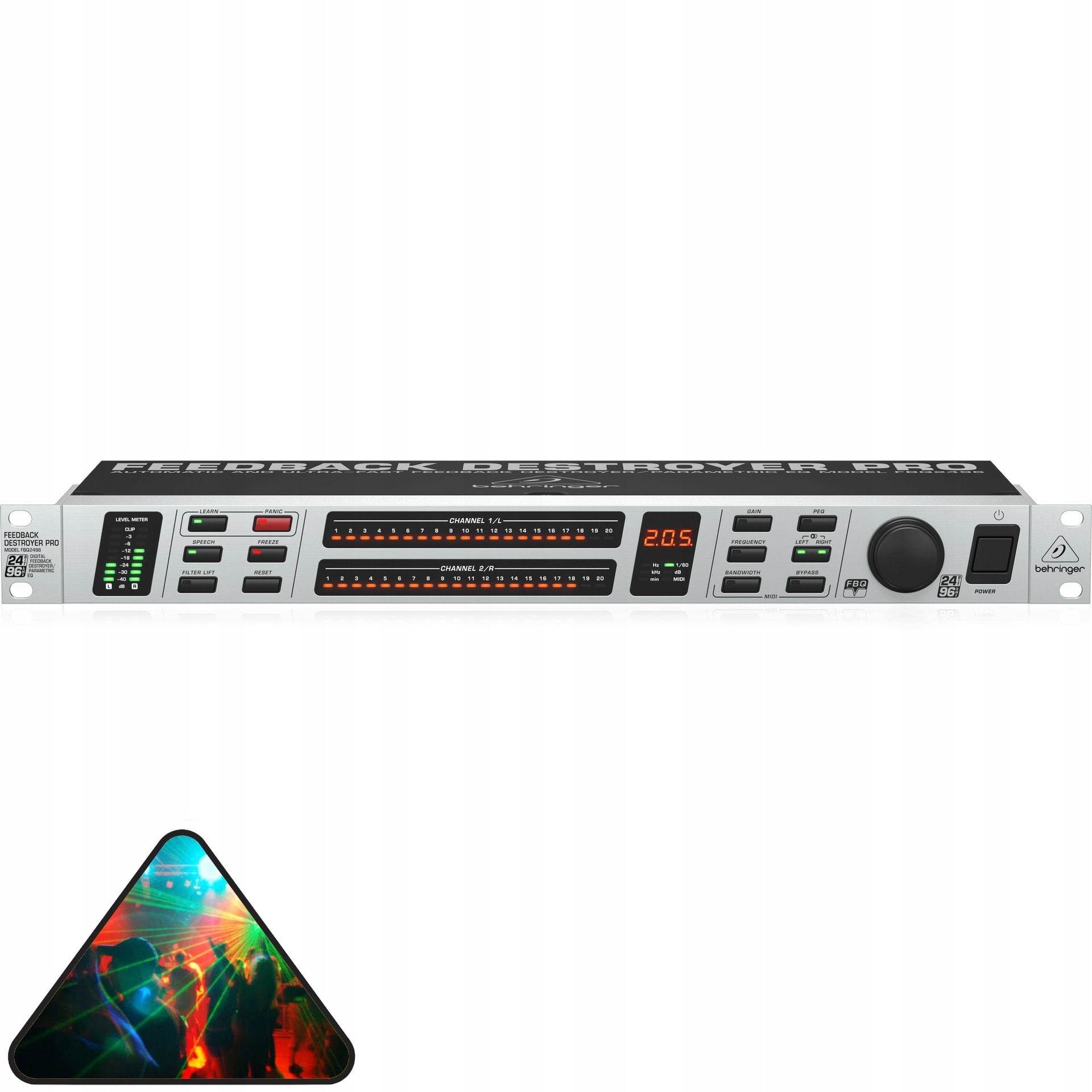 Behringer FBQ2496 Ultragraph Pro - Professional Graphic Equalizer