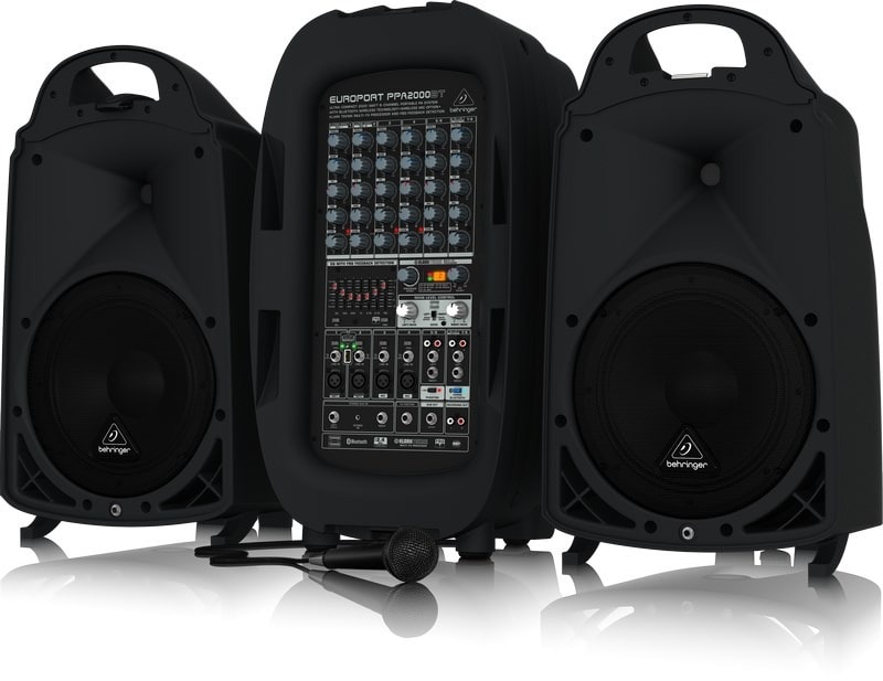 Behringer PPA2000BT - Portable PA system 2000 W Bluetooth