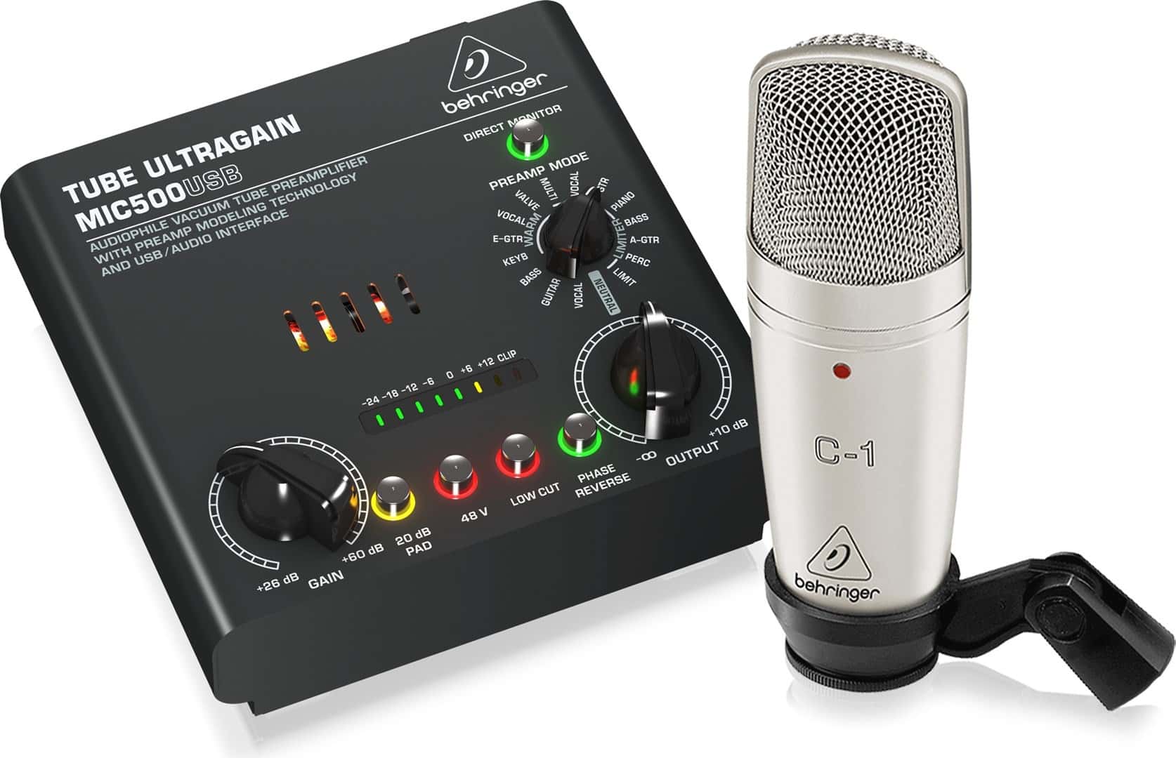 Behringer Voice Studio - Recording and podcasting set for beginners