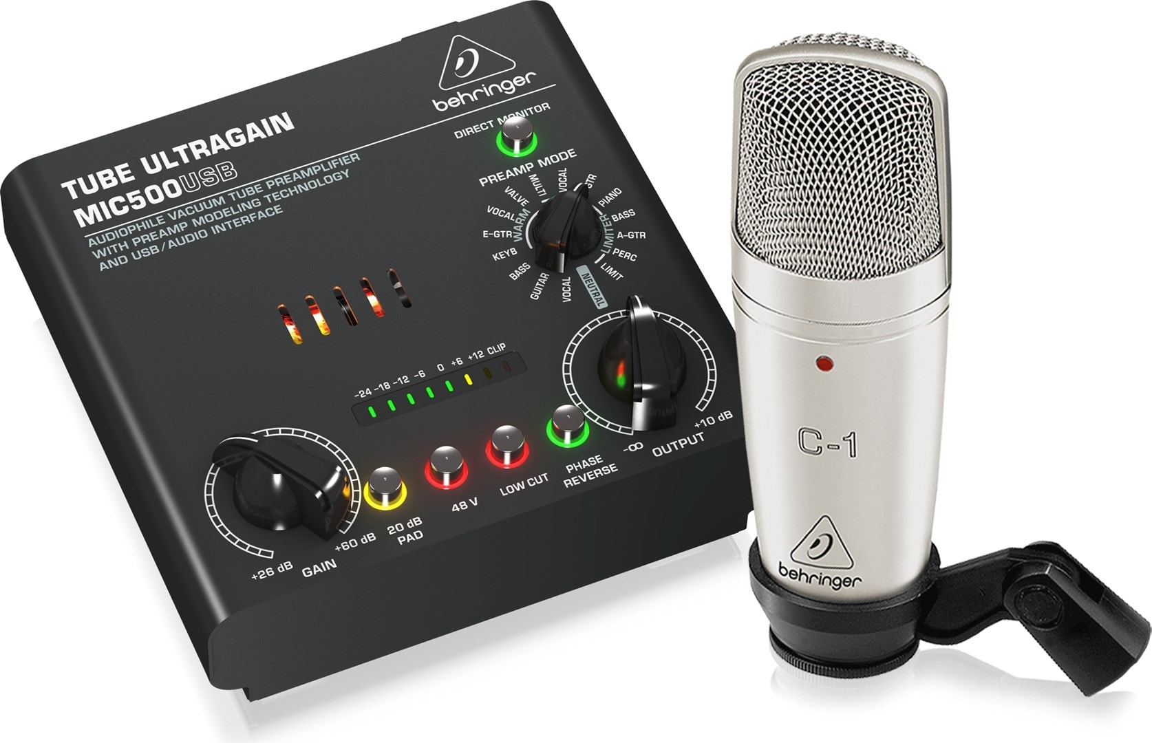 Behringer Voice Studio - Recording and podcasting set for beginners
