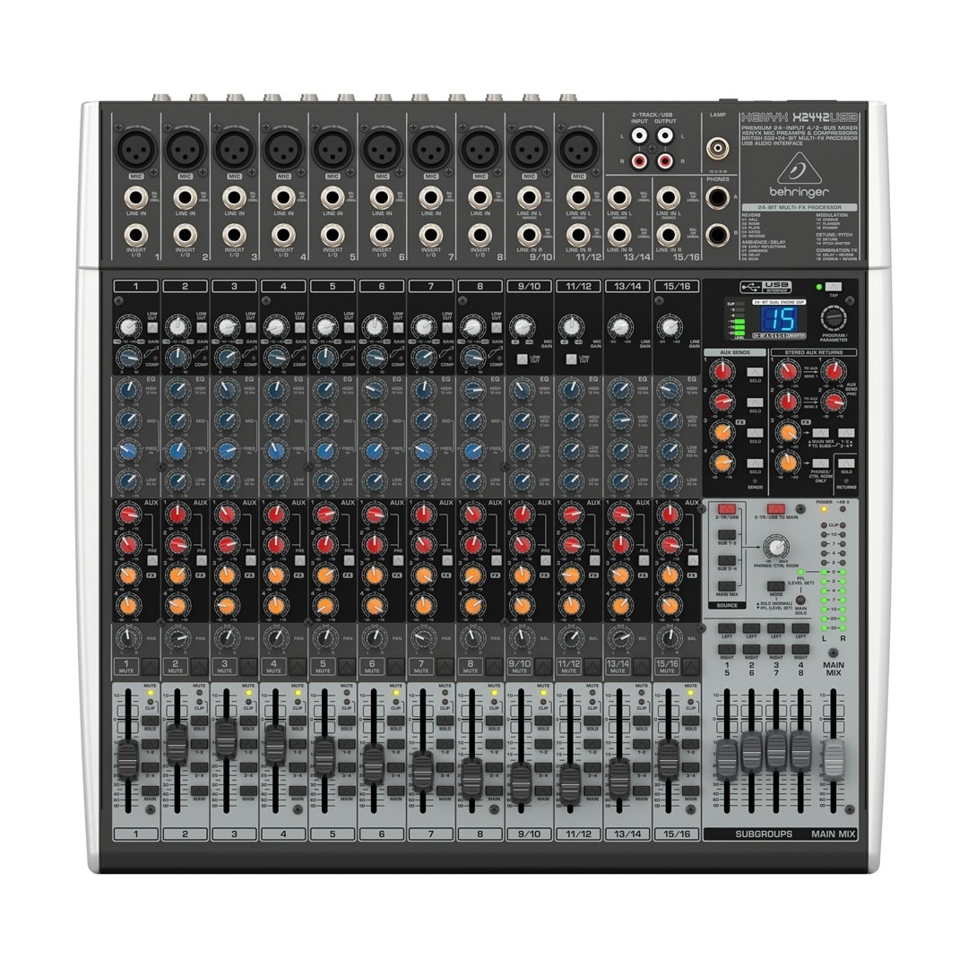 Behringer X2442USB - Audio Mixer with 24 Channels