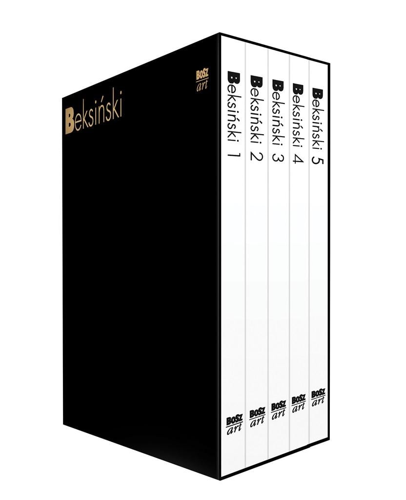 Beksiński Miniature Album Set Vol. 1-5 in Case - discover the world of visions