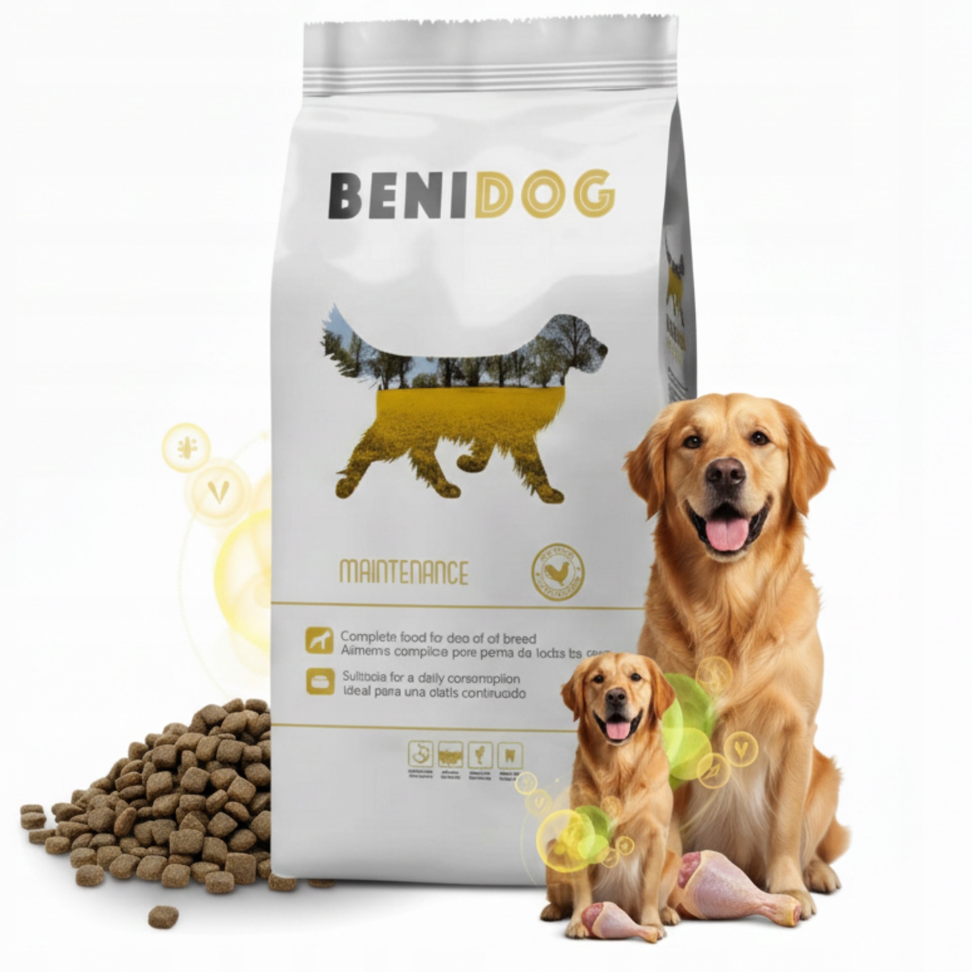 BENI DOG MAINTENANCE - Dry food for adult dogs 20 kg
