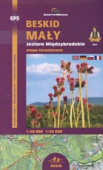 Ateneum Beskid Maly Lake Miedzybrodzkie - tourist map perfect for trips