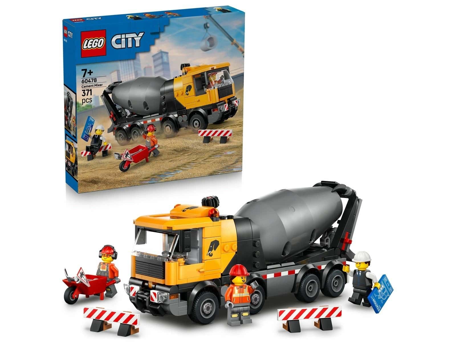 LEGO City Concrete Mixer - The perfect set for little builders