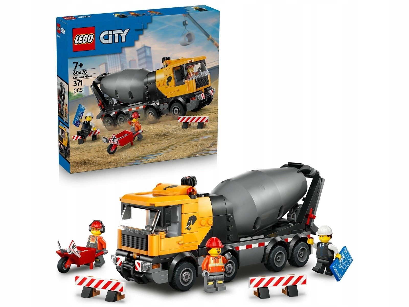 LEGO City Concrete Mixer - The perfect set for little builders