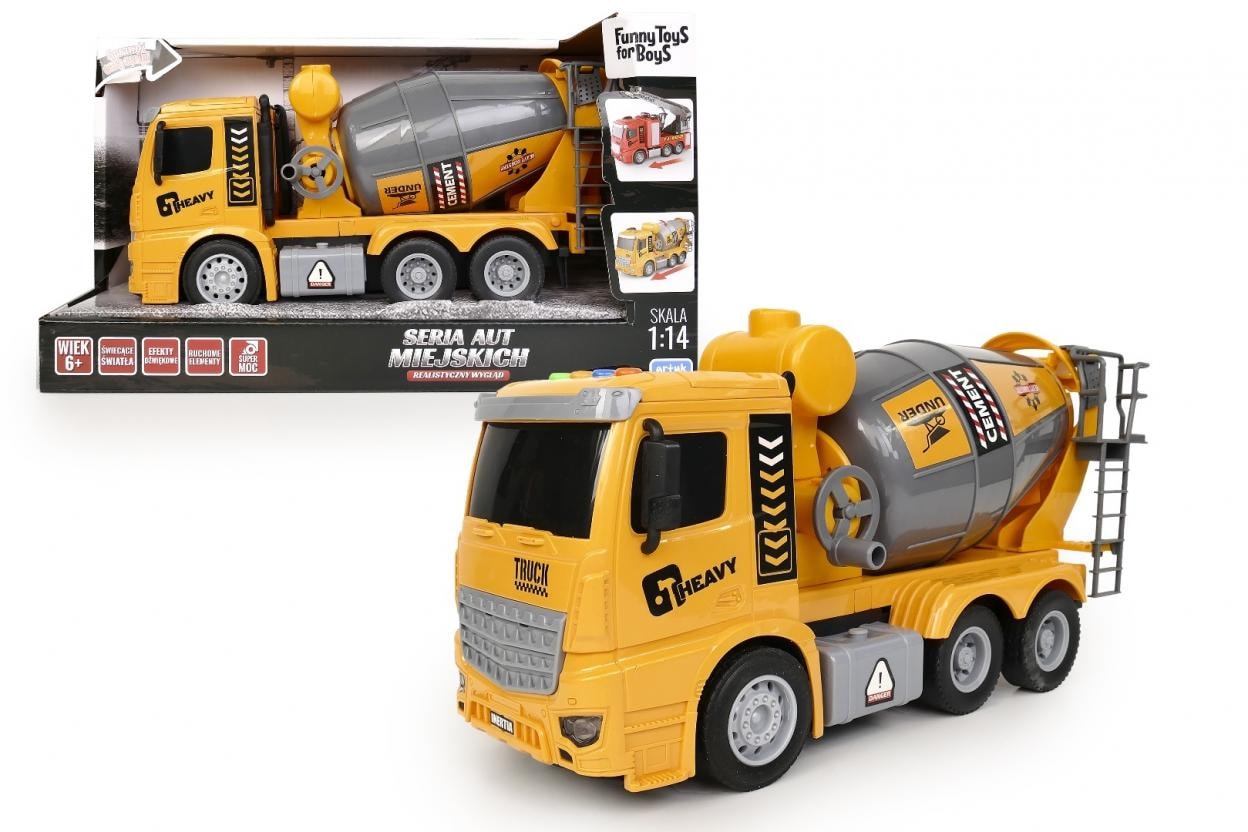 Toys For Boys Concrete mixer for boys - perfect toy for a little builder