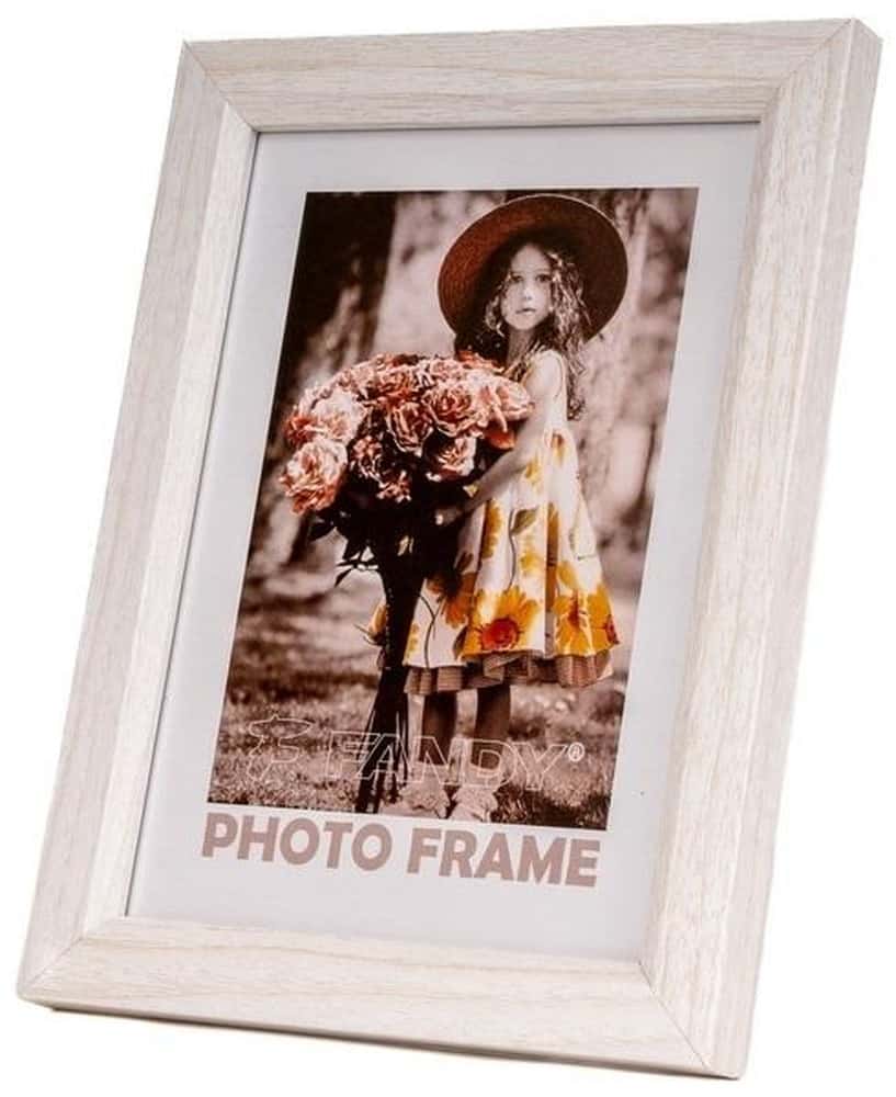 Bevel Frame 50x70 cm - beige elegance for your photos