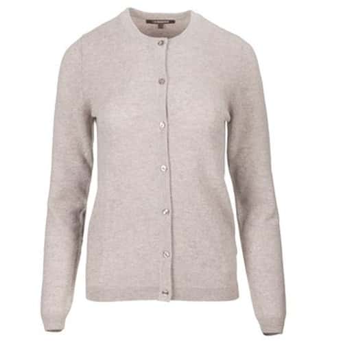 Men's beige zip-up sweater with cashmere - perfect for cool days