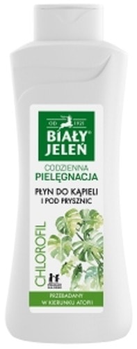 Biały Jeleń - Bath and shower gel with chlorophyll 750ml - for sensitive skin