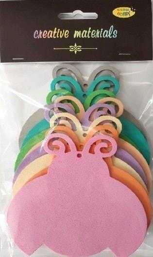 Galeria Hobby Foam Ladybugs - 8 pieces decorative ladybugs