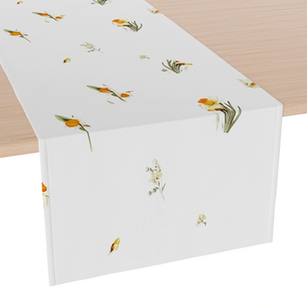 Poli Runner 40x140 cm Daffodils - spring table decoration
