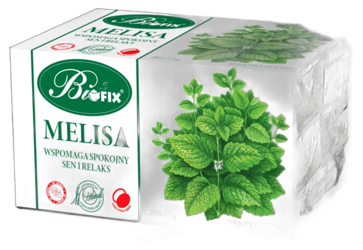Bifix Herbal Tea Melissa - 20 bags for a peaceful evening