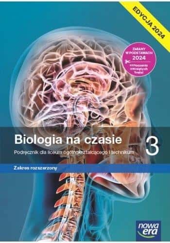 Nowa Era Biology on Time 3 - textbook for high school and technical school, 2024 edition