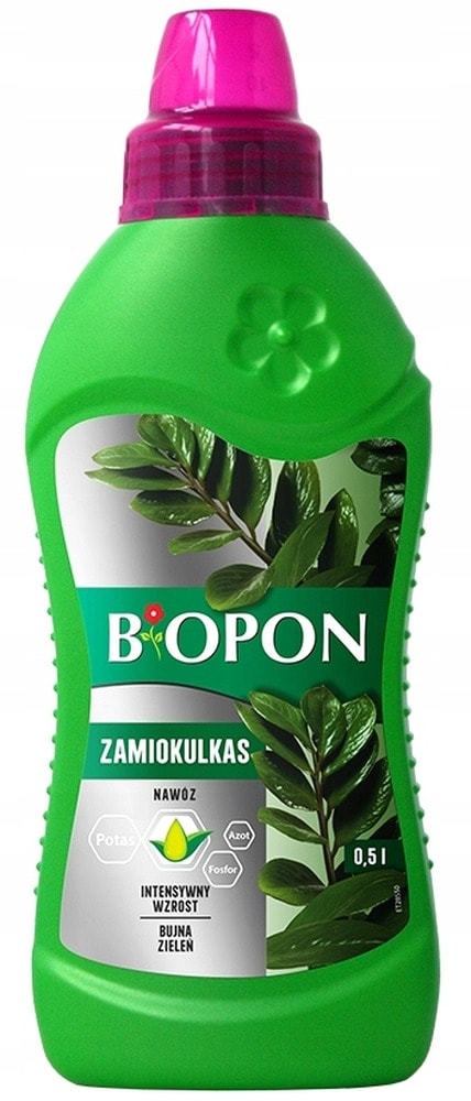 Biopon Fertilizer for Zamioculcas - Liquid fertilizer 500 ml for healthy plants