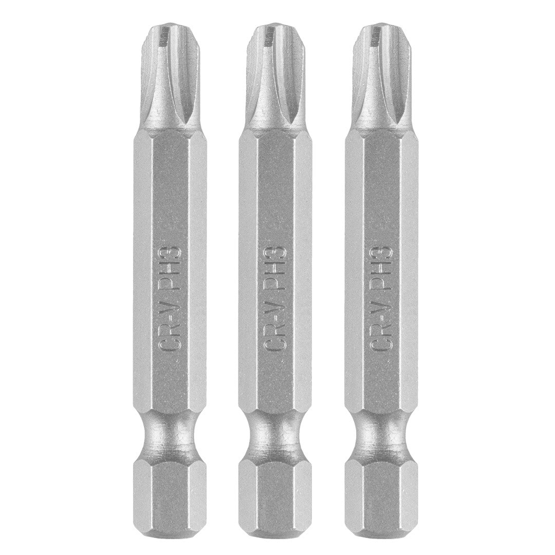 GRAPHITE PH3 Bits x 50 mm, 3 pieces - reliable tool for your work