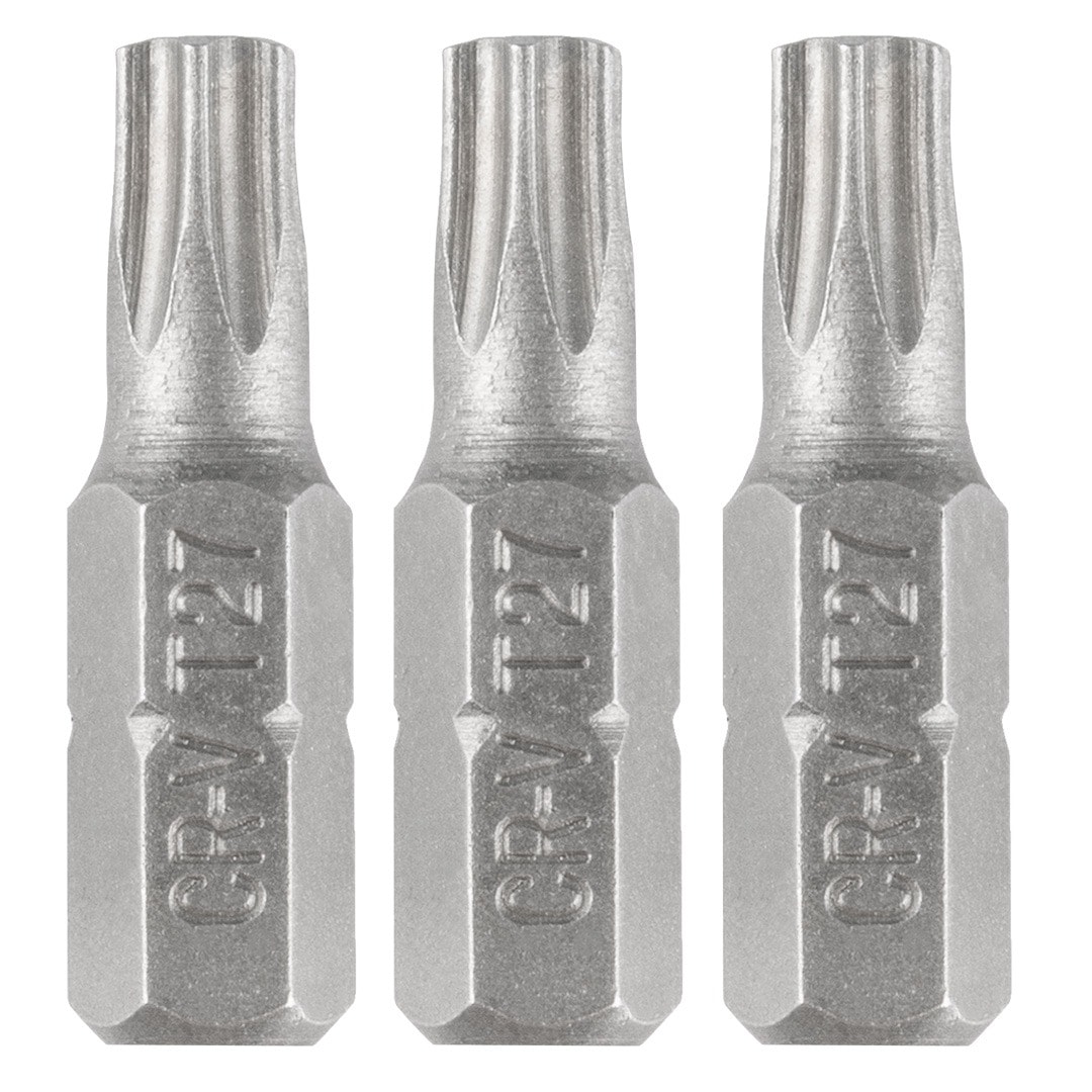 GRAPHITE Torx Bits T27 x 25 mm - 3 pieces reliable bits