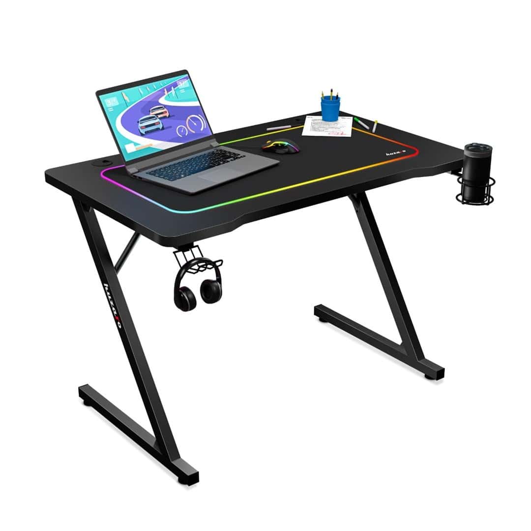 Huzaro Hero 1.8 Black - Gaming Desk for demanding gamers