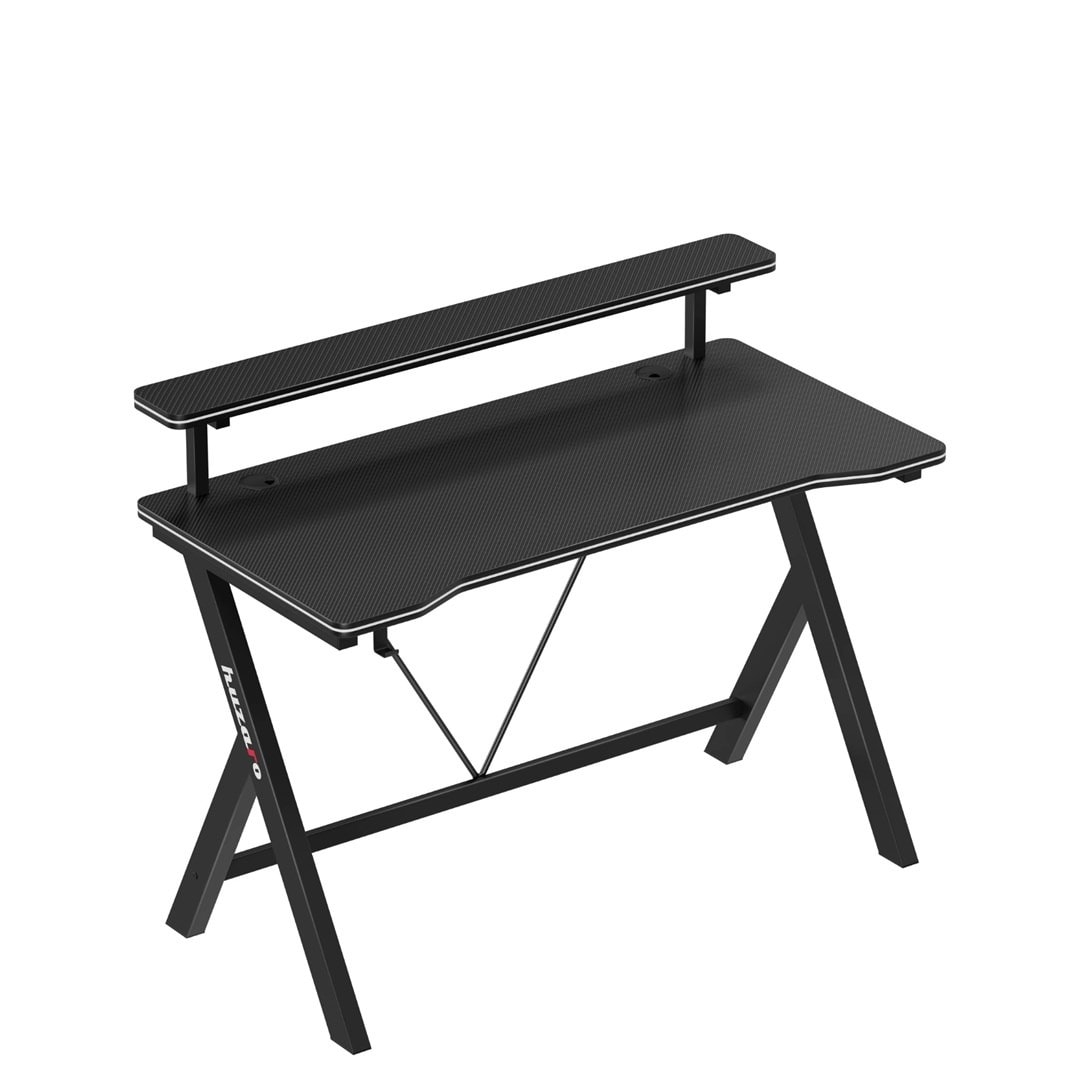 Huzaro Hero 1.9 Black - Gaming desk with height adjustment