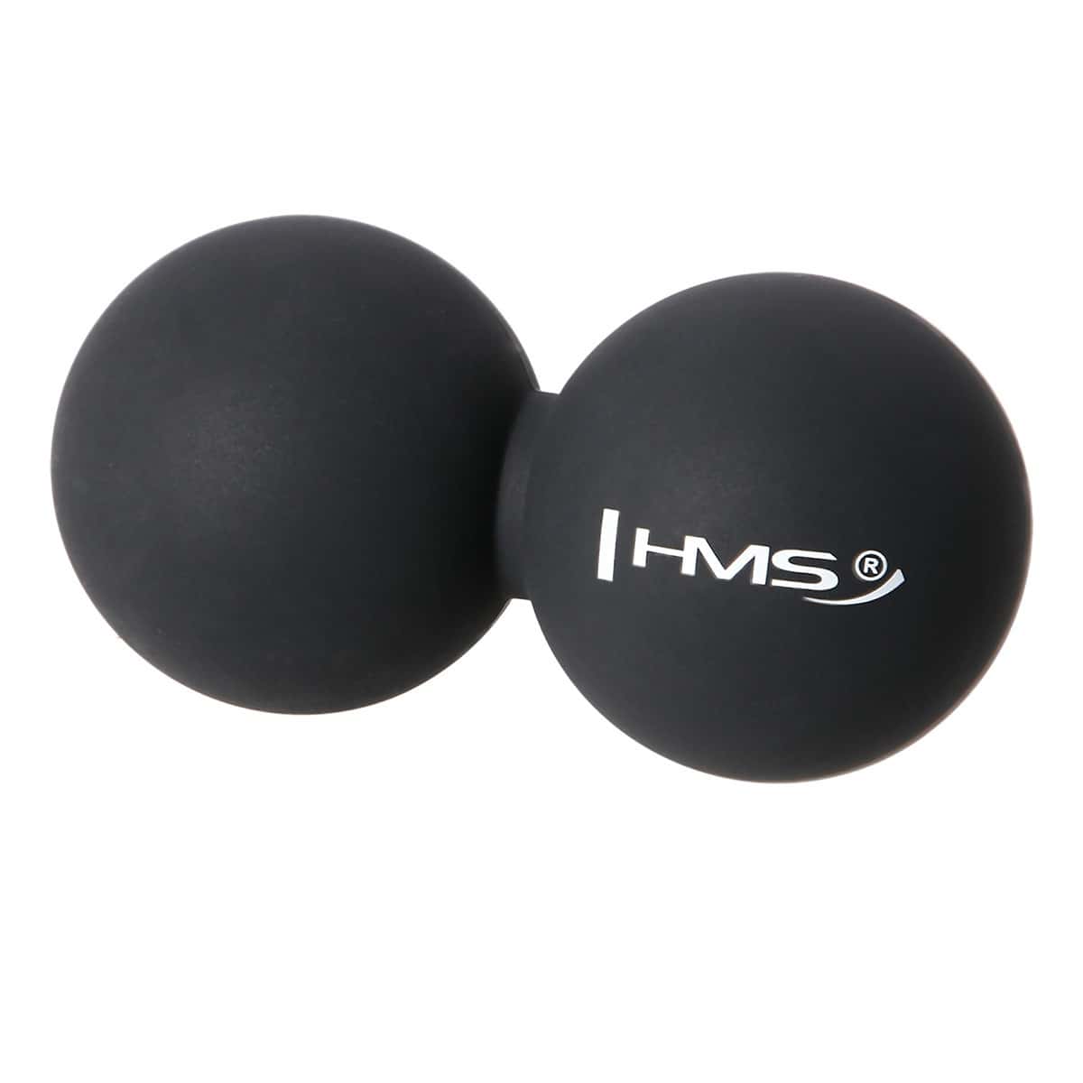HMS BLC02 Black double Lacrosse massage ball