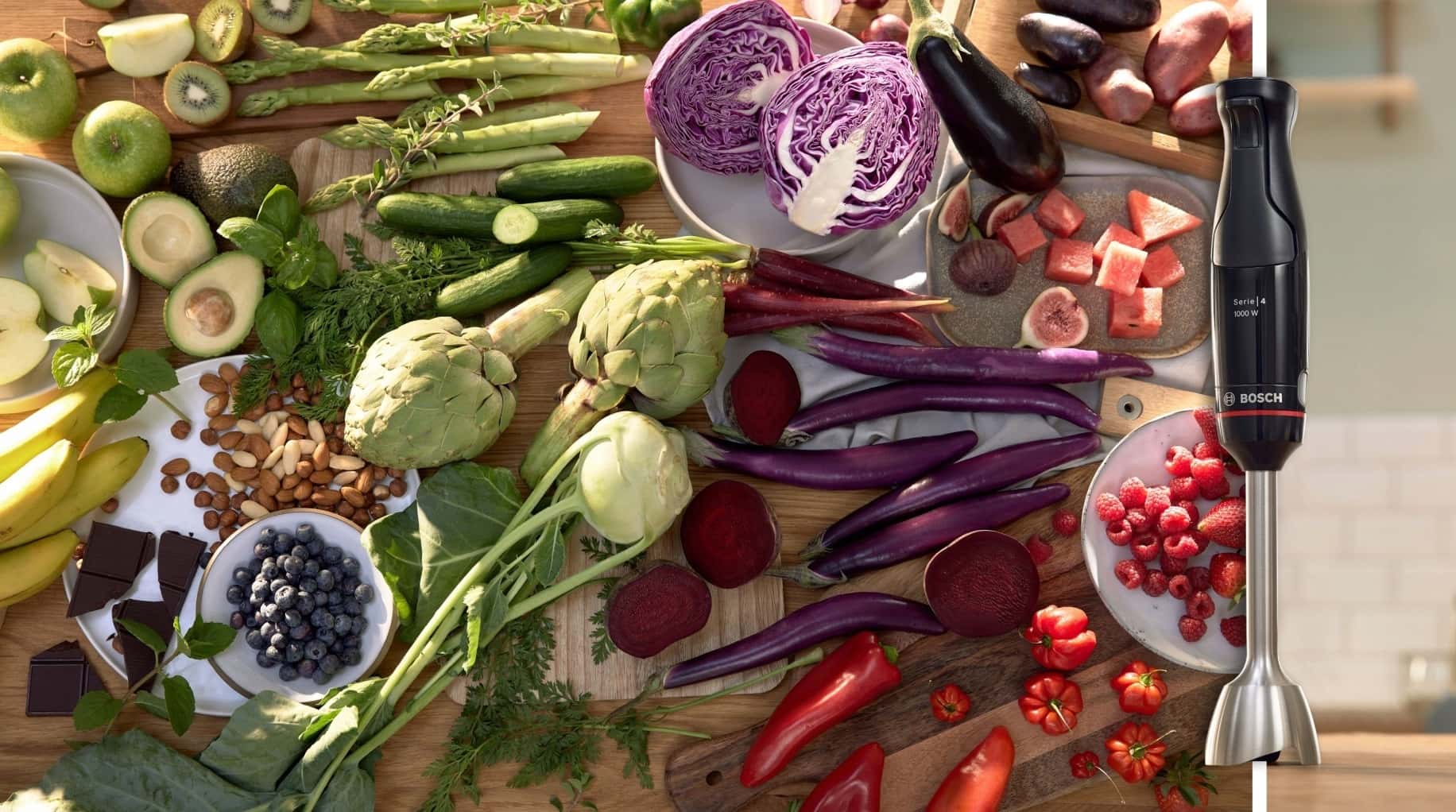 Bosch MSM4B6V2 Serie 4 ErgoMaster - Hand Blender 1000W black