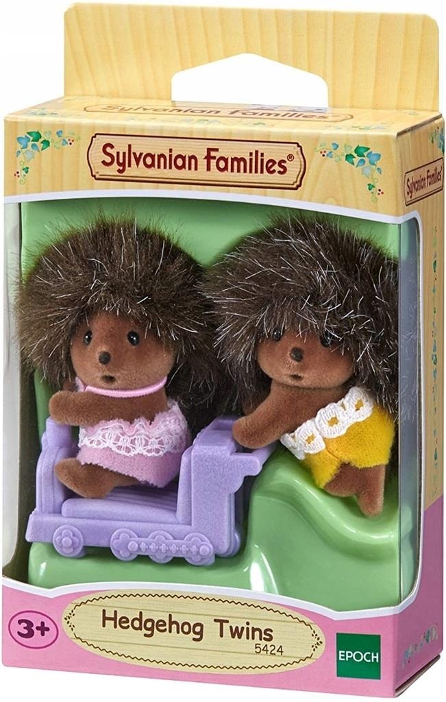 Hedgehog Twins Romek and Kasia - Figures with Accessories for Kids