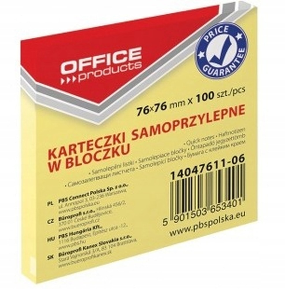 3M Post-it Self-adhesive pad - yellow, 270 sheets, ideal for office