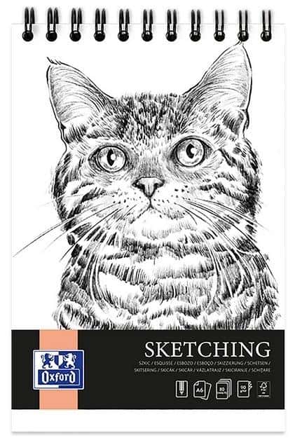 Oxford Artistic Sketchbook Block A6 - perfect for every artist