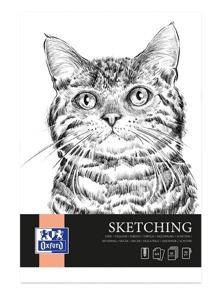 Oxford Artistic Sketch Pad A4 50 Sheets - ideal for every artist