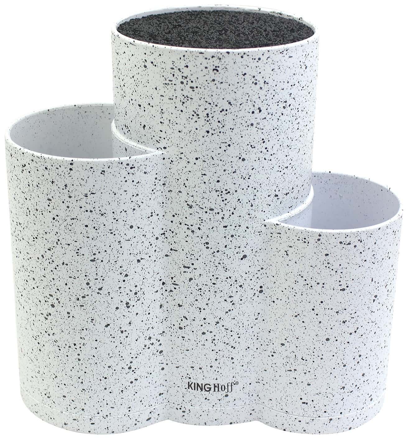 Kinghoff Knife Block 3 in 1 Marble - Universal Kitchen Stand