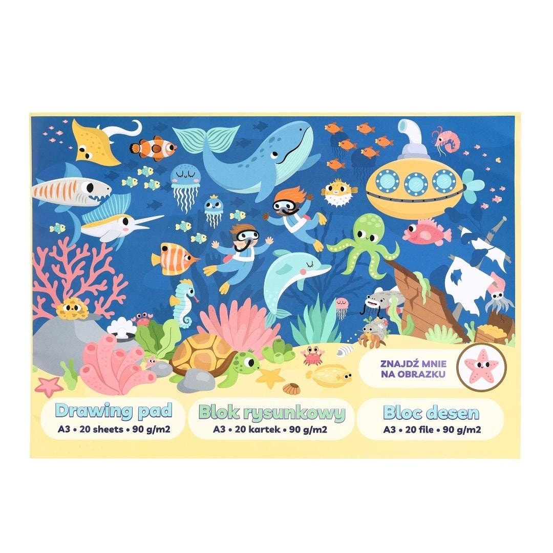 Strigo Depths - Drawing pad A3 20 sheets 90g