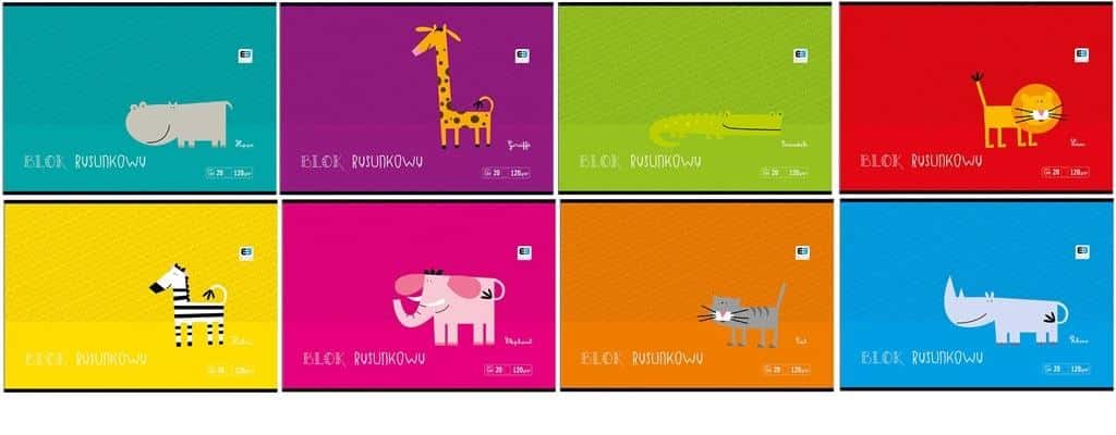 Black&Blue Kids A4 Drawing Pad/20 Sheets - perfect for kids