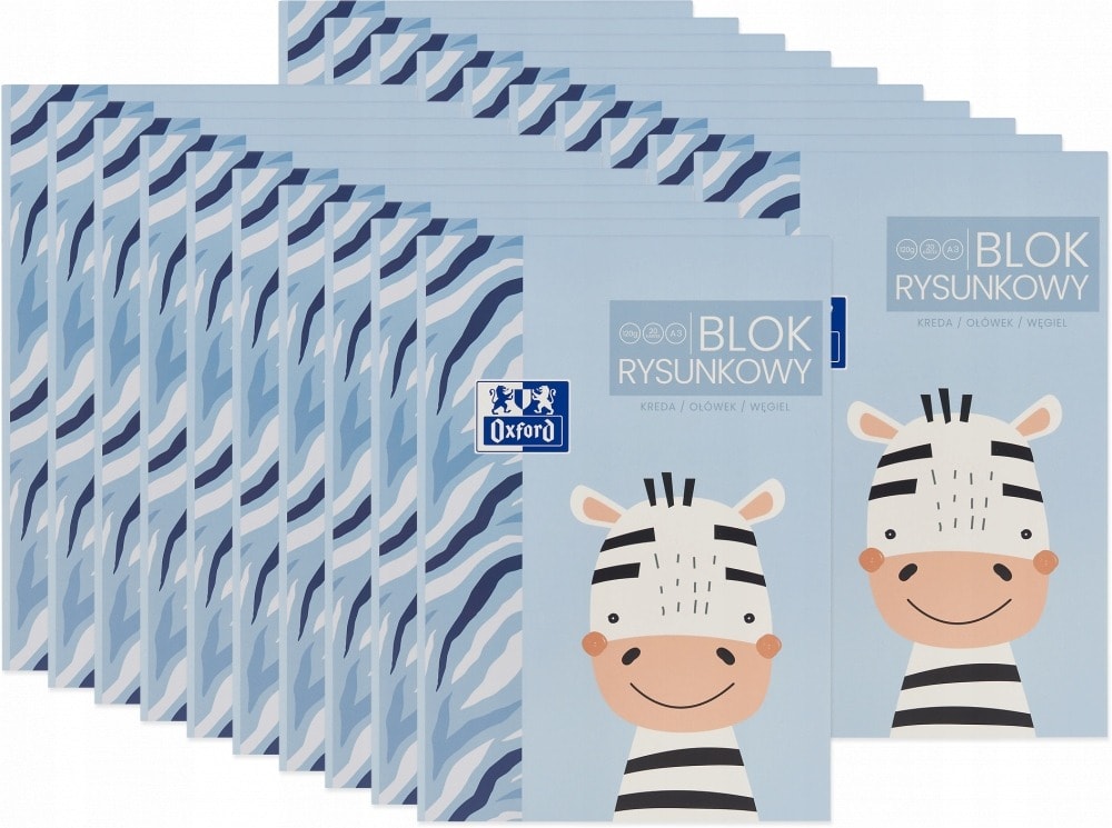 Oxford Kids Drawing Pad A3 20 sheets - perfect for school