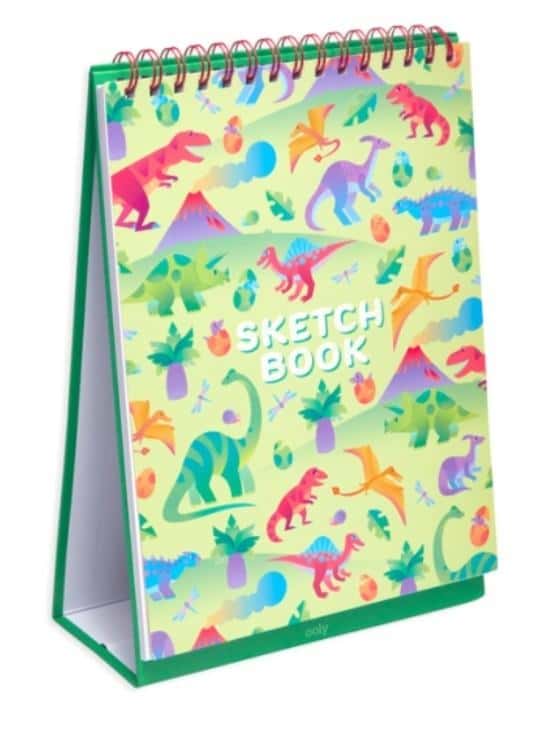OOLY Funny Dinosaurs - Drawing pad with stand for children