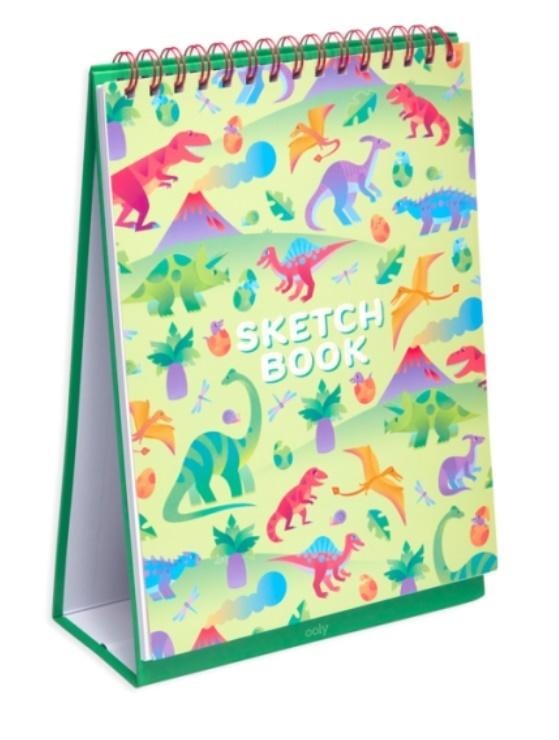 OOLY Funny Dinosaurs - Drawing pad with stand for children