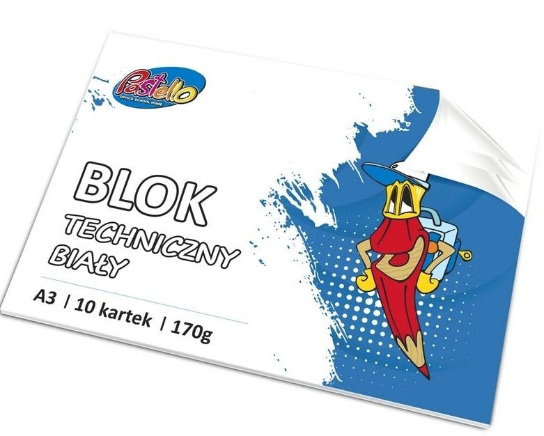 Technical drawing pad A3 170g - perfect for drawing and design