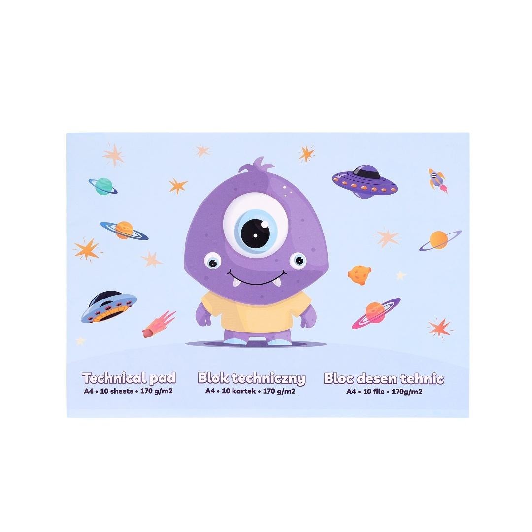 Strigo Technical Block A4 Monster - ideal for drawing