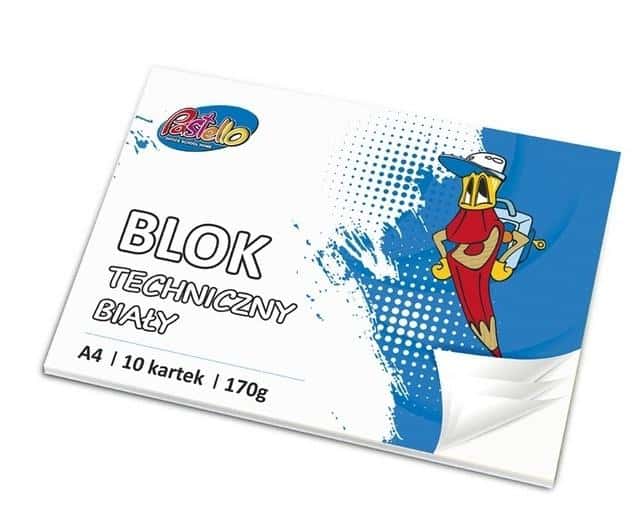Technical block A4 170g - 10 sheets ideal for drawing
