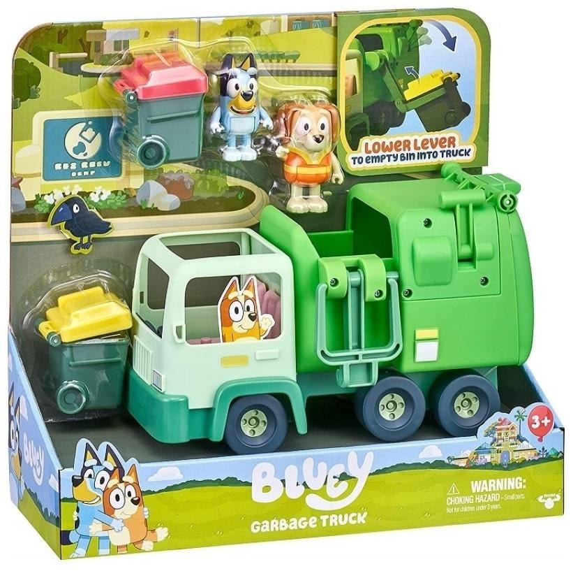 Bluey Garbage Truck with Figures - Set for little fairy tale lovers