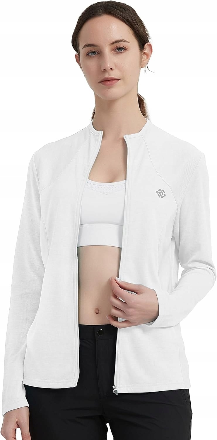 Women's zip-up sweatshirt with long sleeves - perfect for everyday wear
