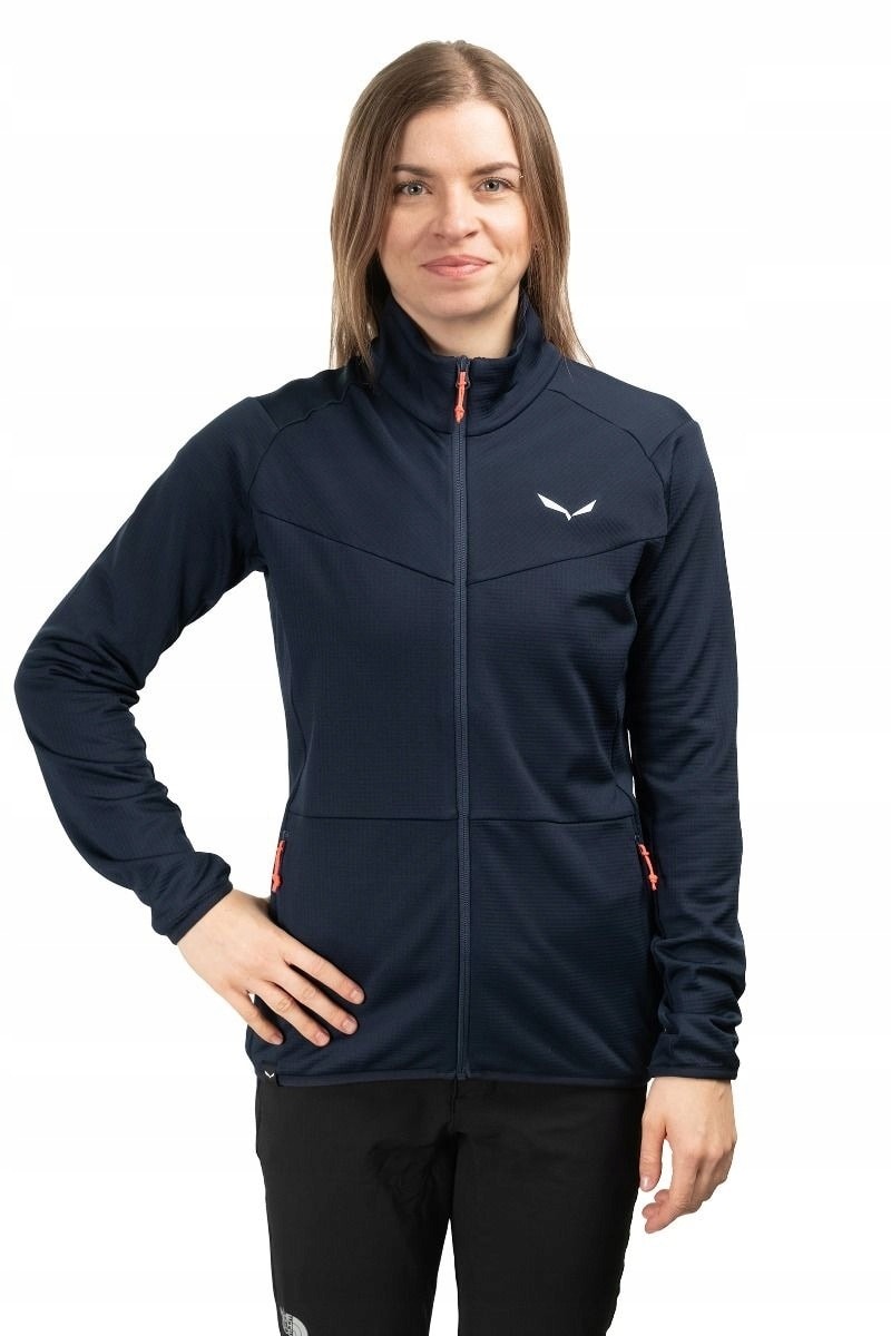 Salewa Puez Cammino PL - Women's Fleece Jacket Navy Blazer