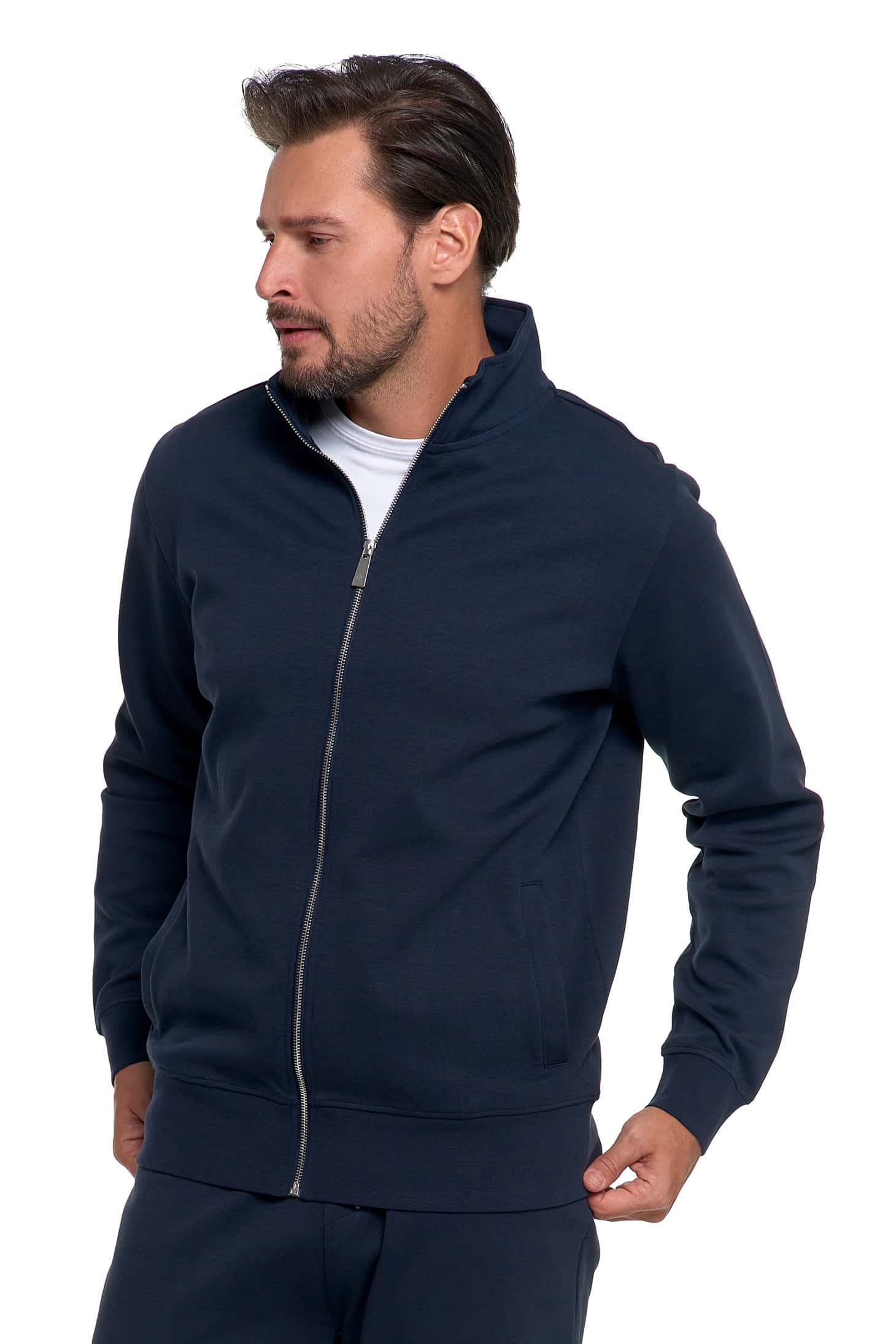 Men's zip-up sweatshirt long sleeve XL - perfect for everyday wear