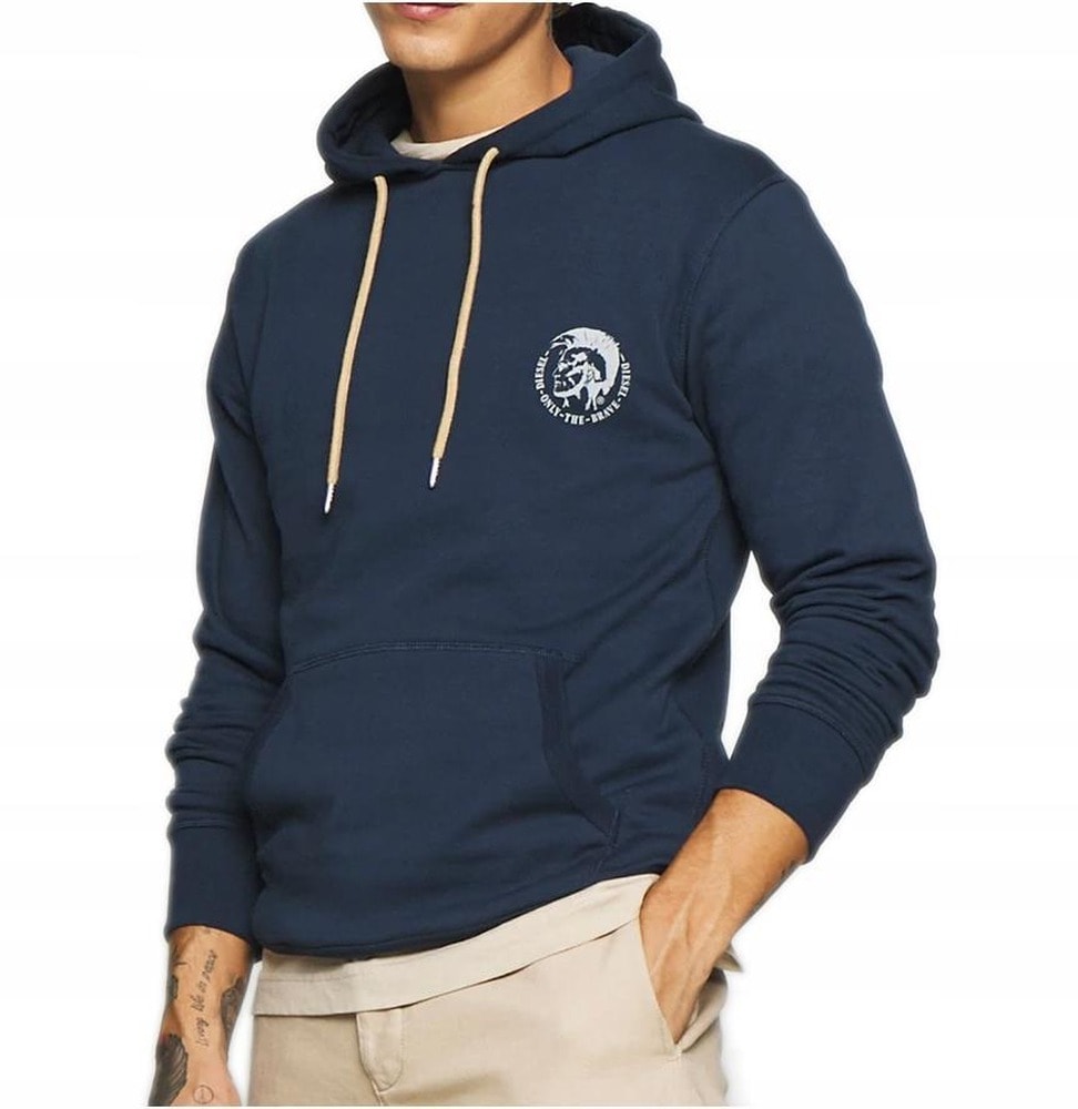 Diesel Men's Sweatshirt Navy Blue L - perfect for everyday