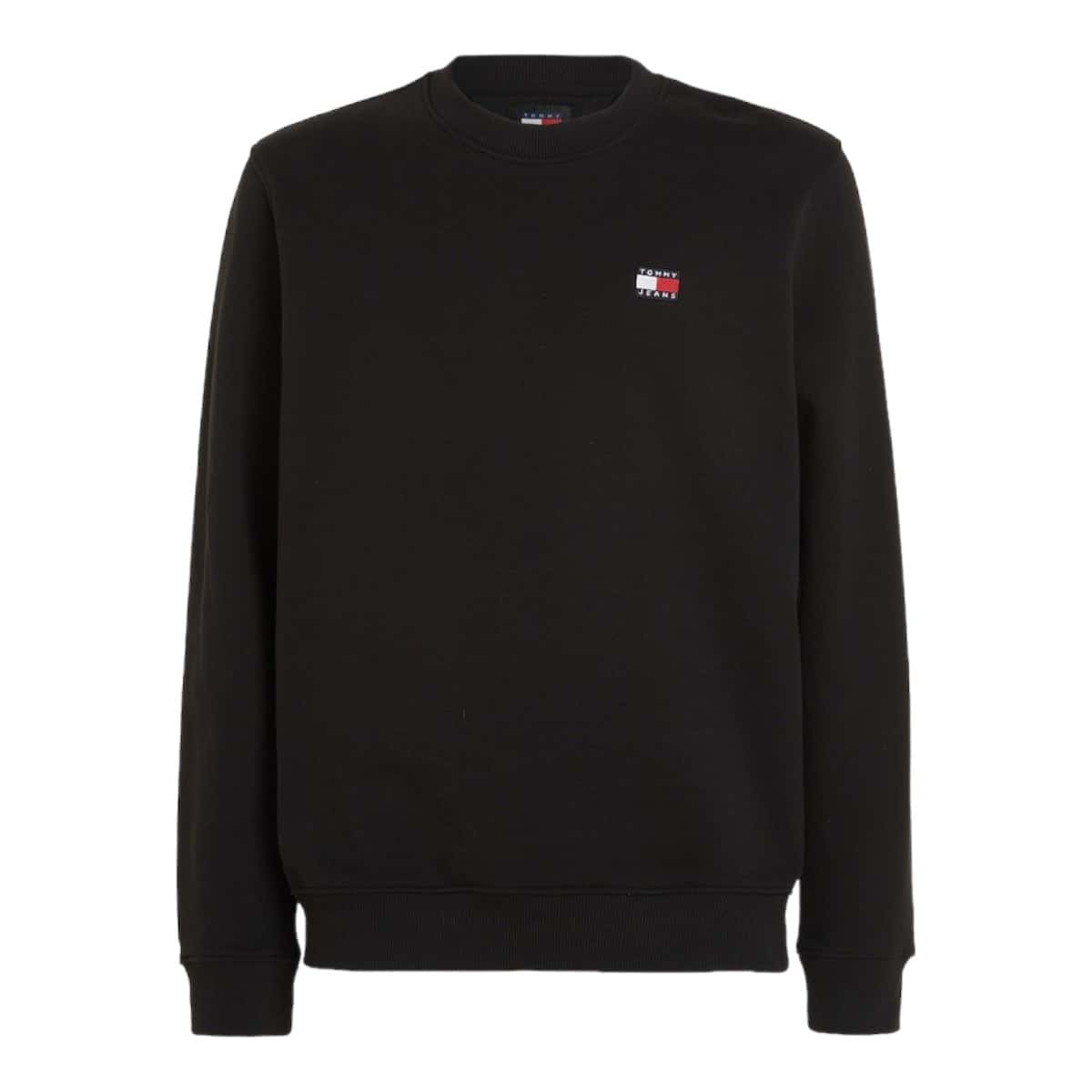 Tommy Hilfiger Men's Sweatshirt Badge Crew - Navy Classic