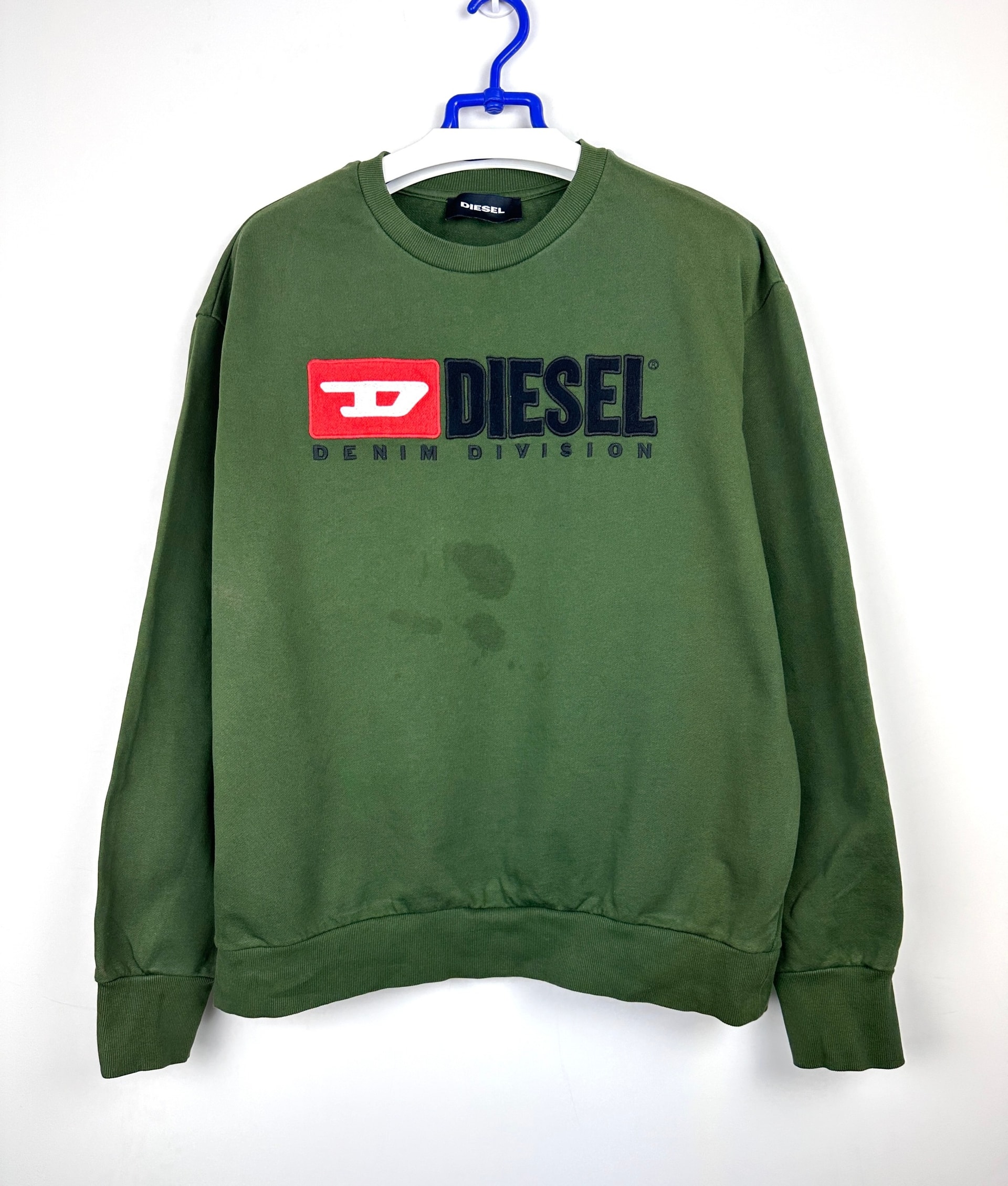 Diesel Men's sweatshirt green size L - perfect for everyday wear