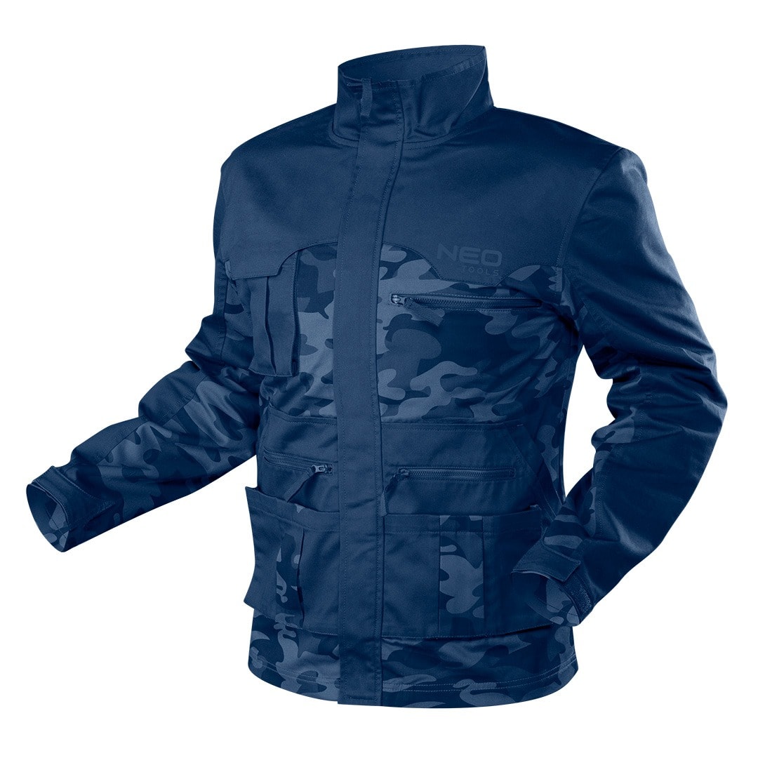 CAMO Navy work jacket, size M - modern design and comfort
