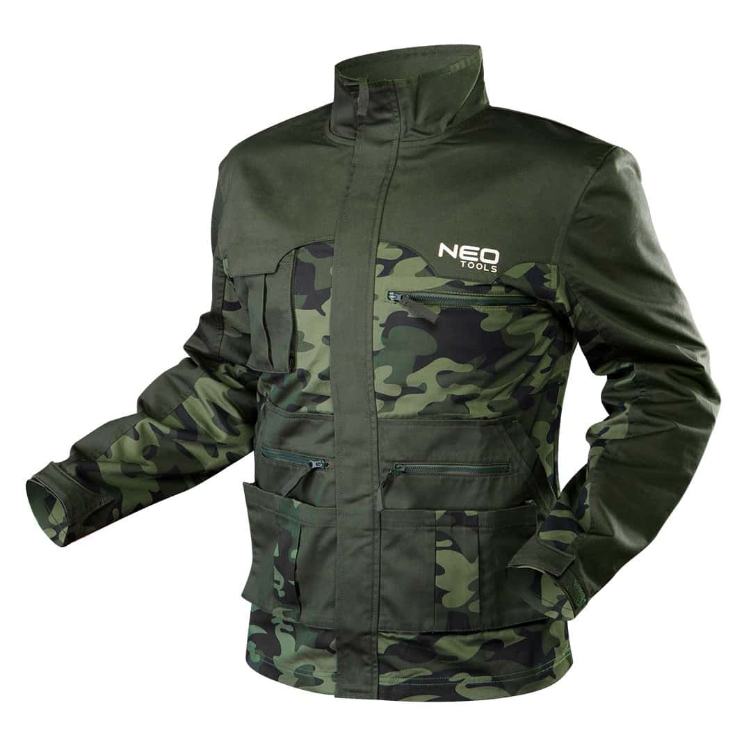 NEO CAMO work jacket, size M - comfortable and durable