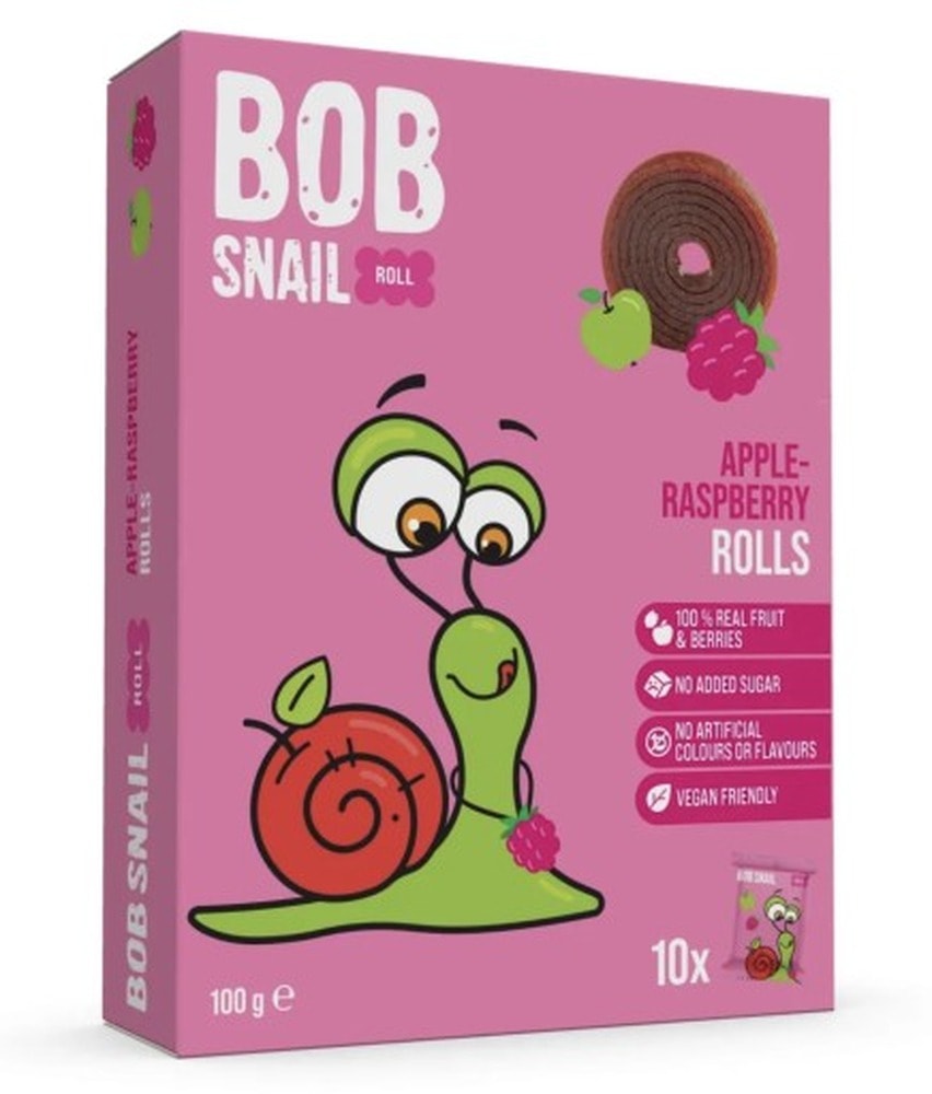 Bob Snail Apple Raspberry - Fruit snack for everyone