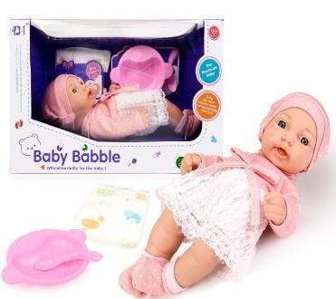 Baby Doll with Accessories 25 cm - perfect toy for your child