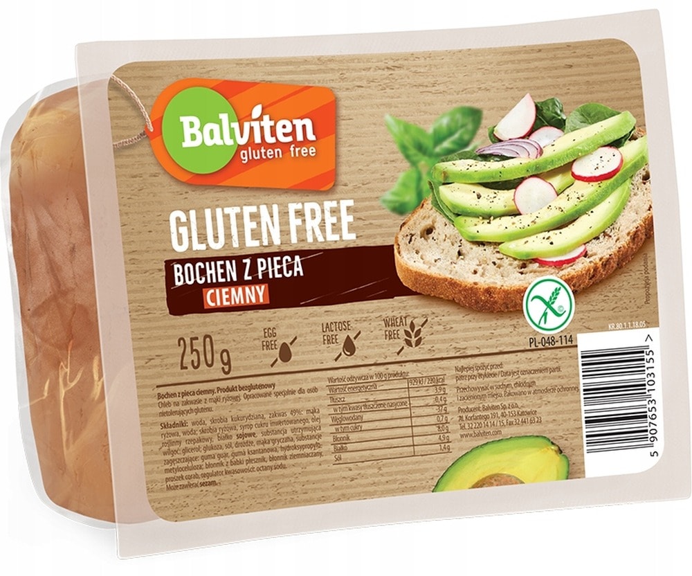 Bal Bochen Dark Bread - traditional taste, perfect for sandwiches